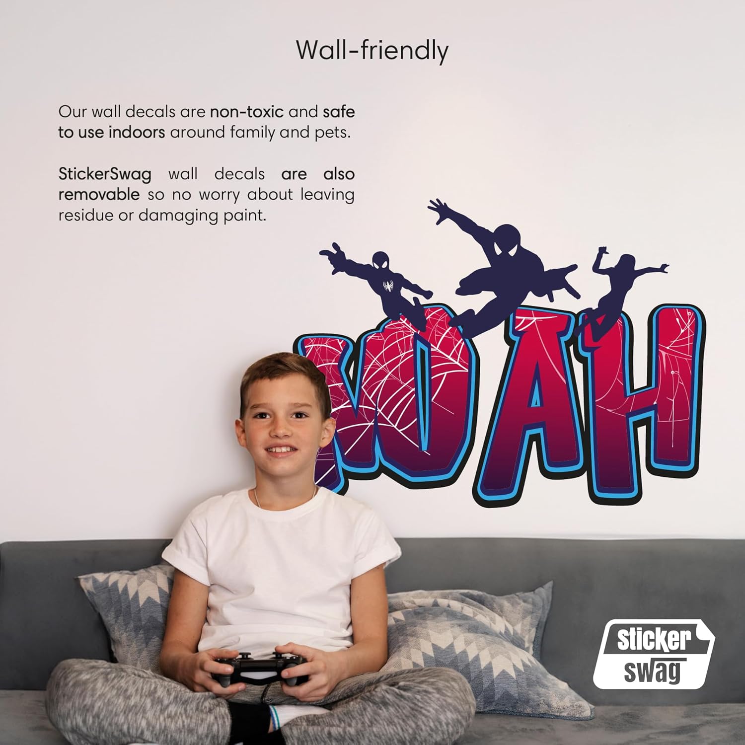 Custom Gaming Wall Decal - Spider Crew