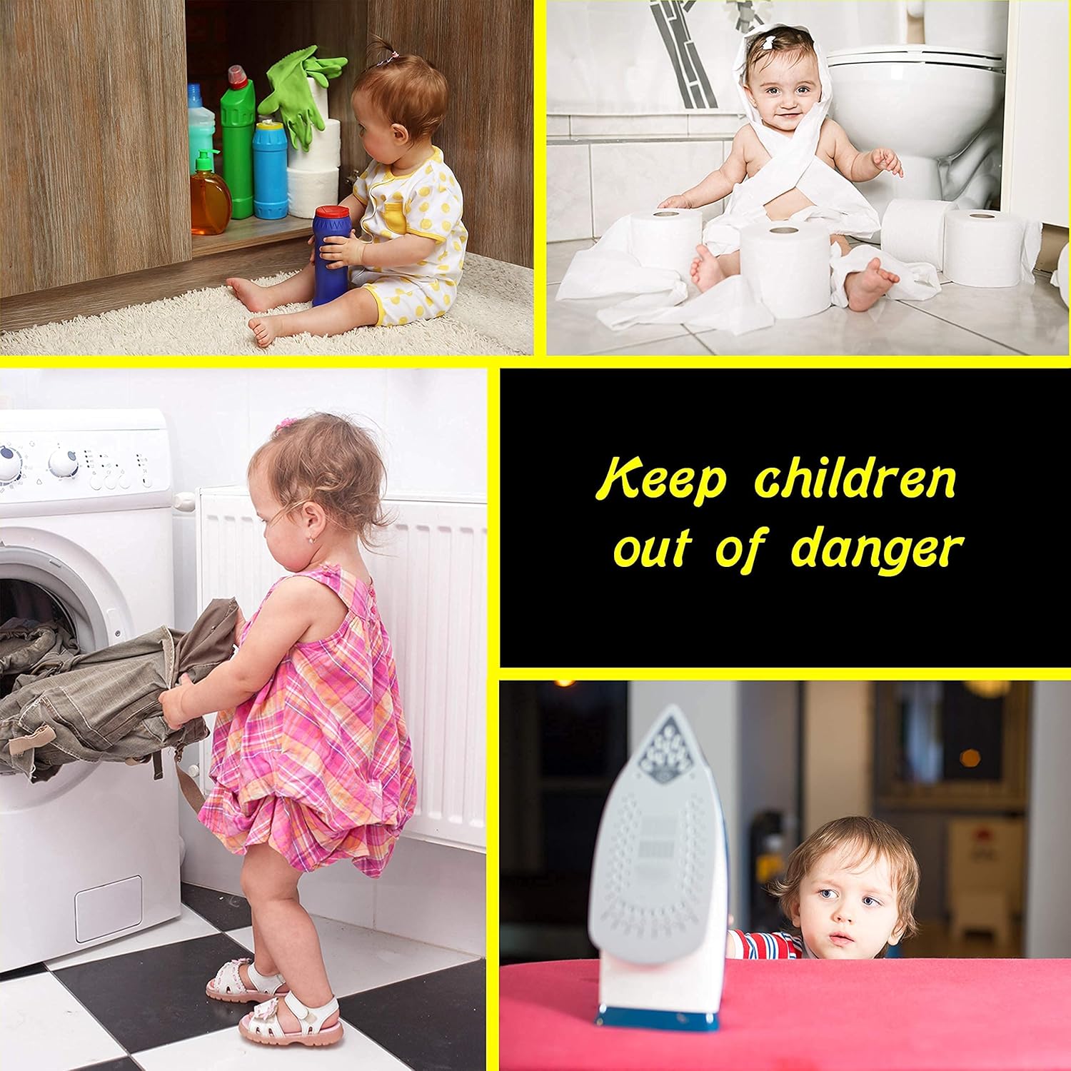 Driddle Door Knob Baby Safety Cover 5 Pack