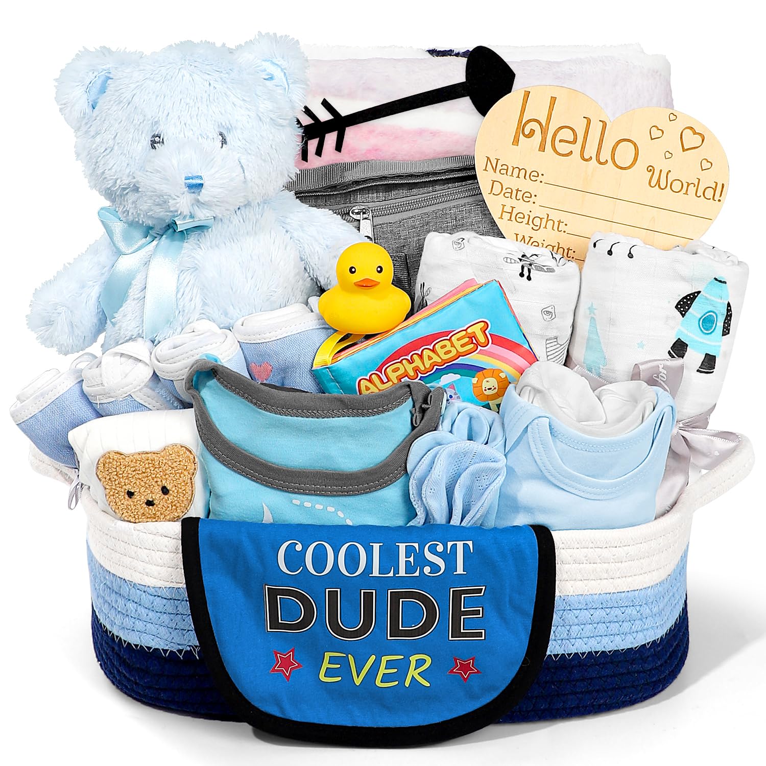 Baby Boy Gift Set for Newborn Essentials