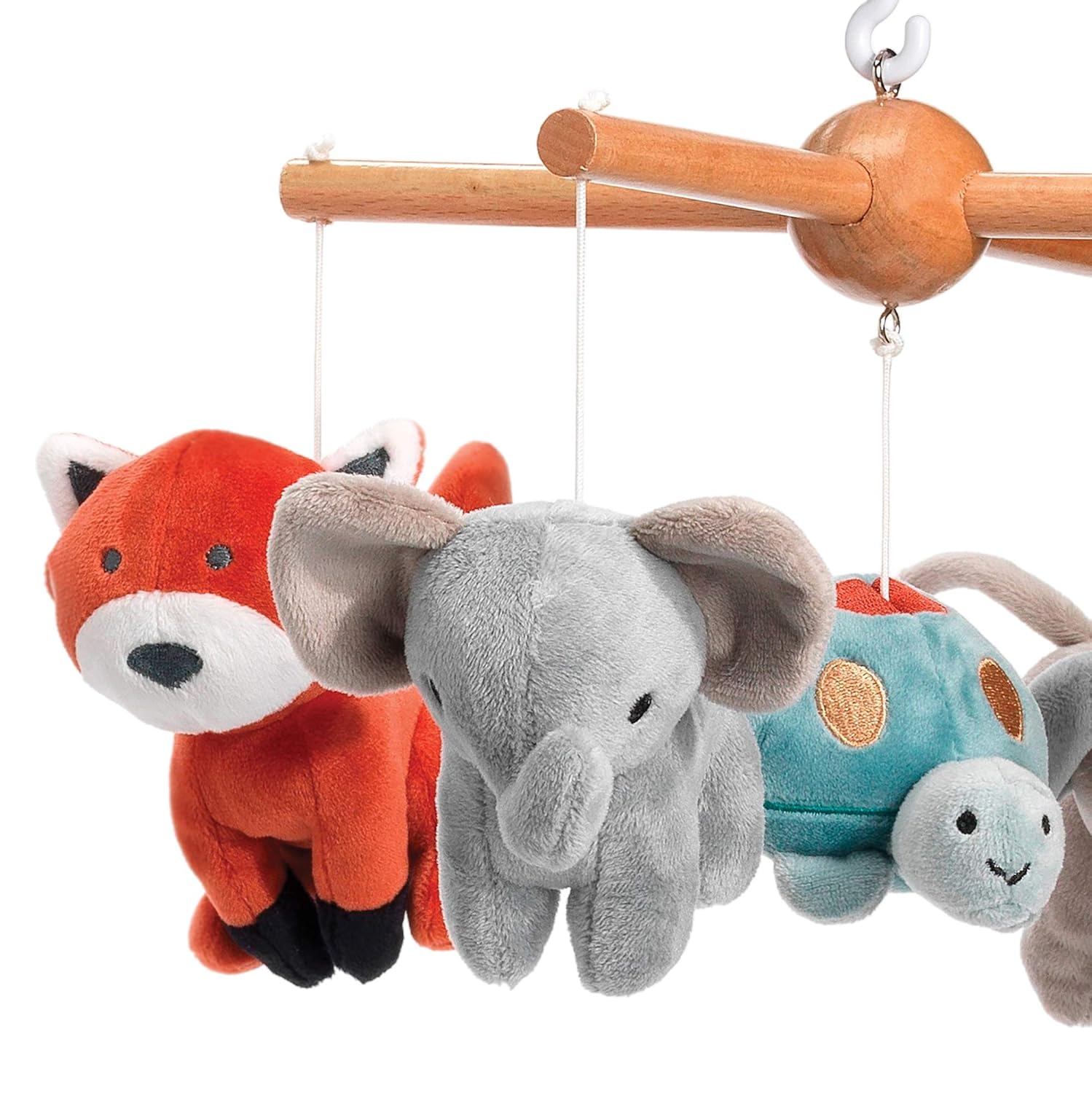 Lambs Ivy Wildlife Musical Baby Mobile - Protect The Animals