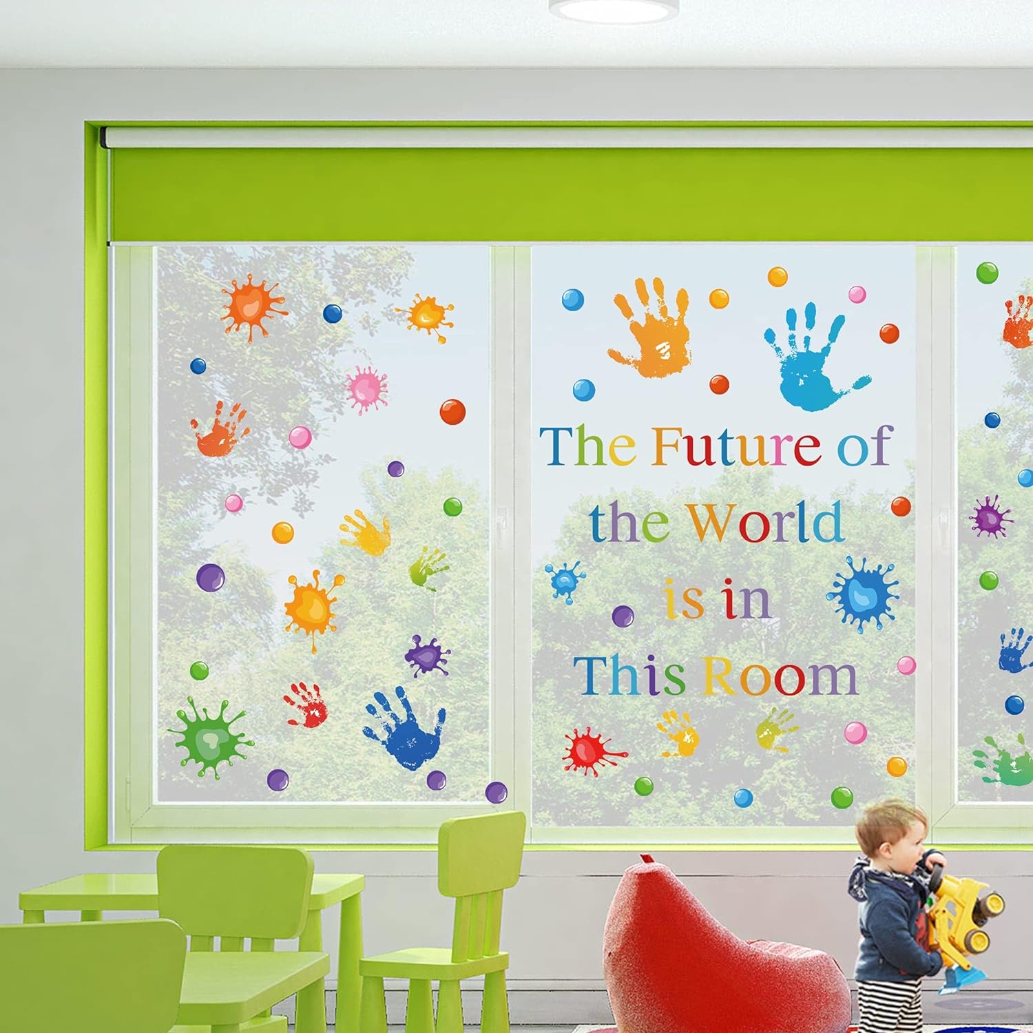 Colorful Inspirational Quotes Wall Decals for Kids Classroom and Bedroom