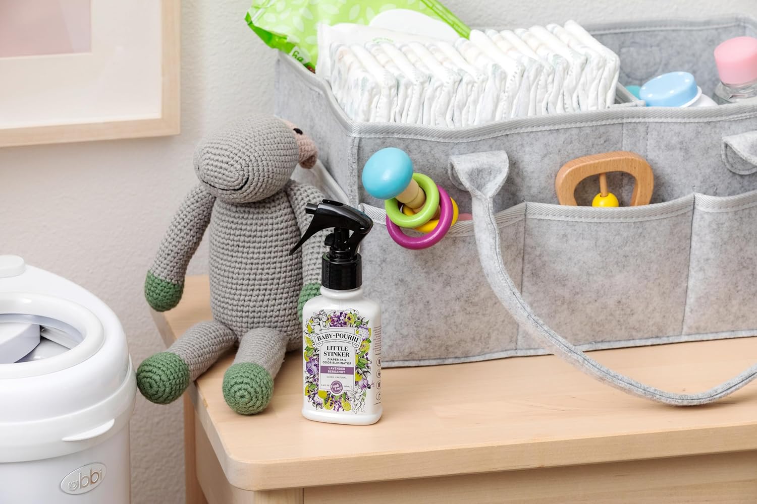 Baby-Pourri Little Stinker Diaper Pail Odor Freshener Spray 34 Fl Oz