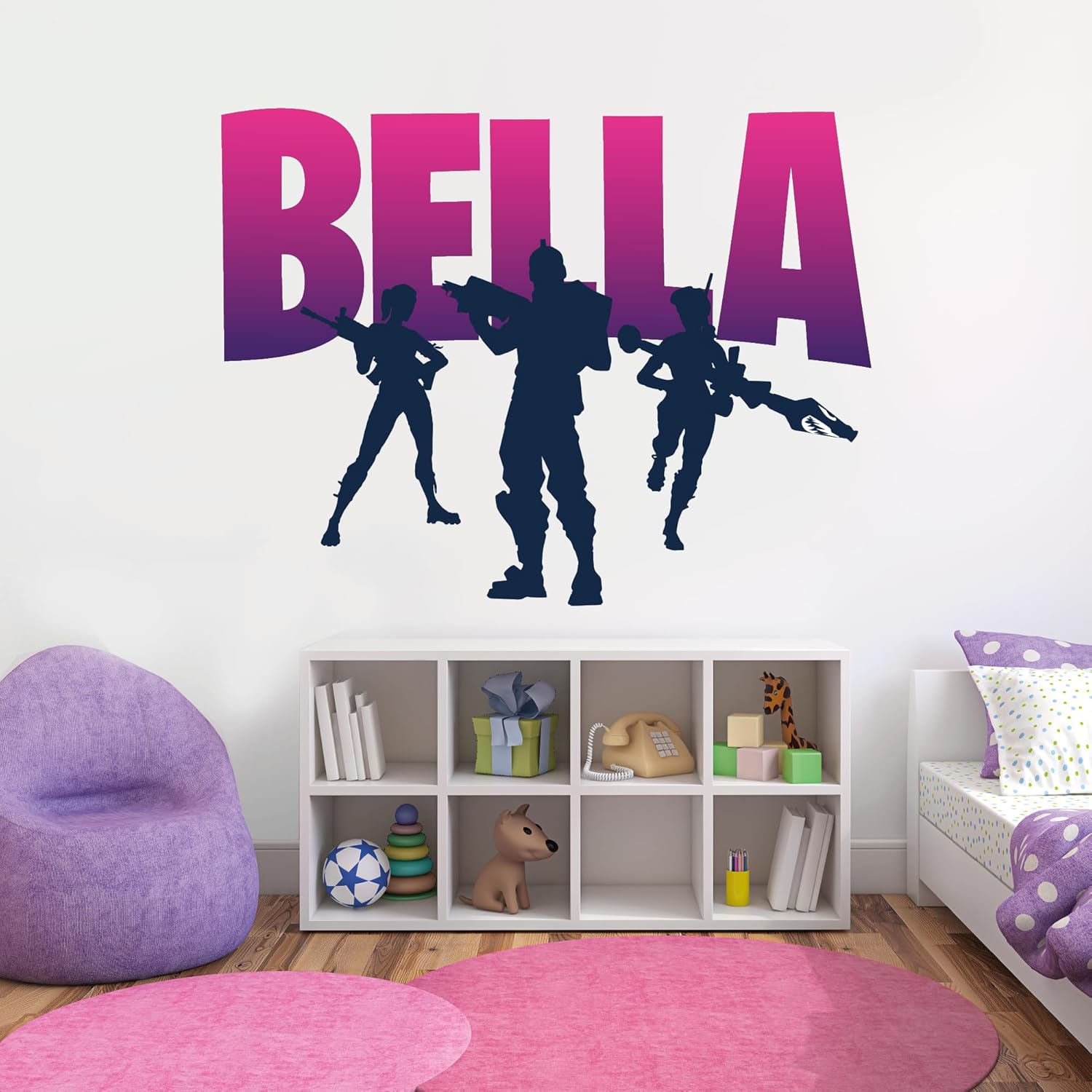 Personalized Gamer Room Decor Custom Gaming Wall Decal