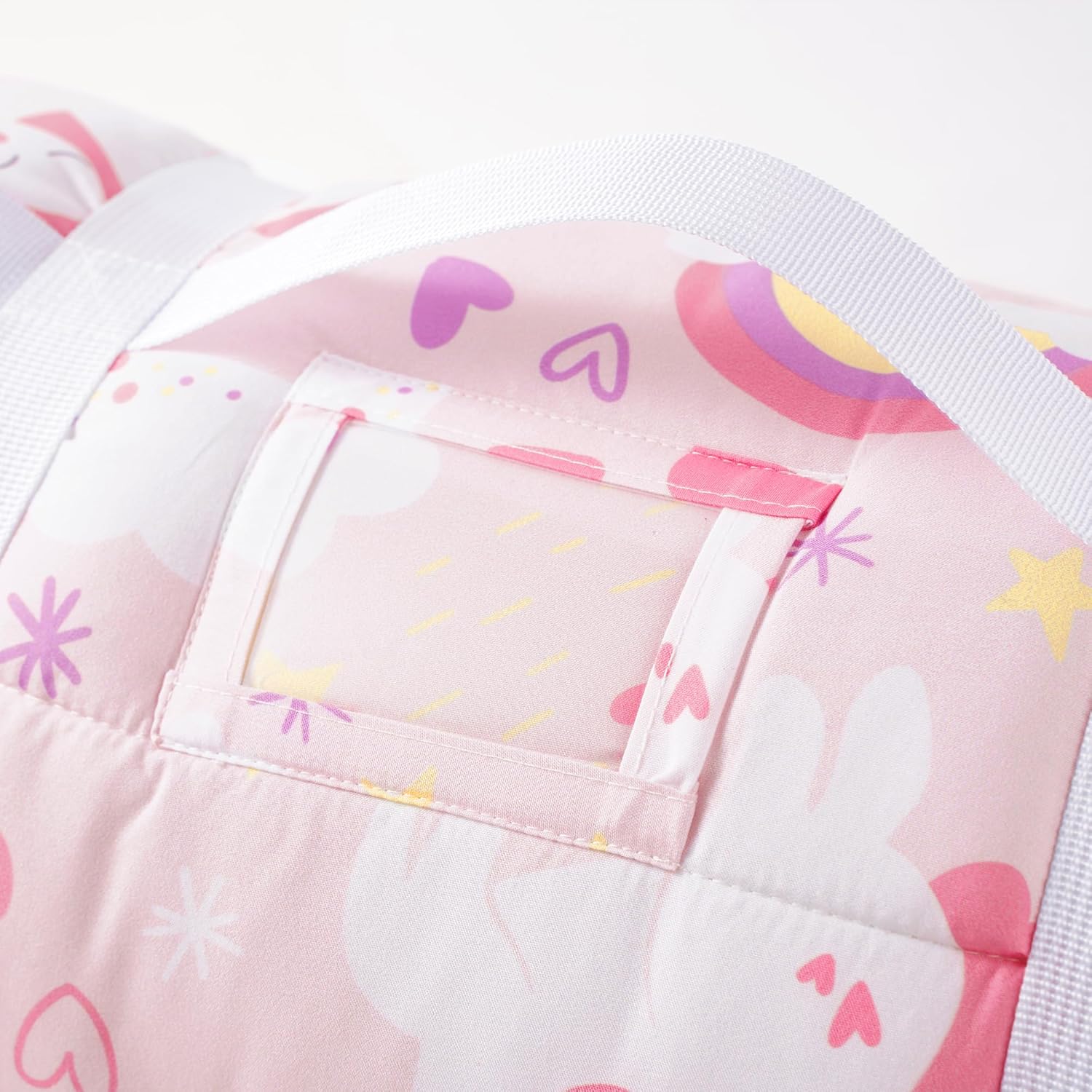 Bunnikins Clover Toddler Nap Mat with Pillow