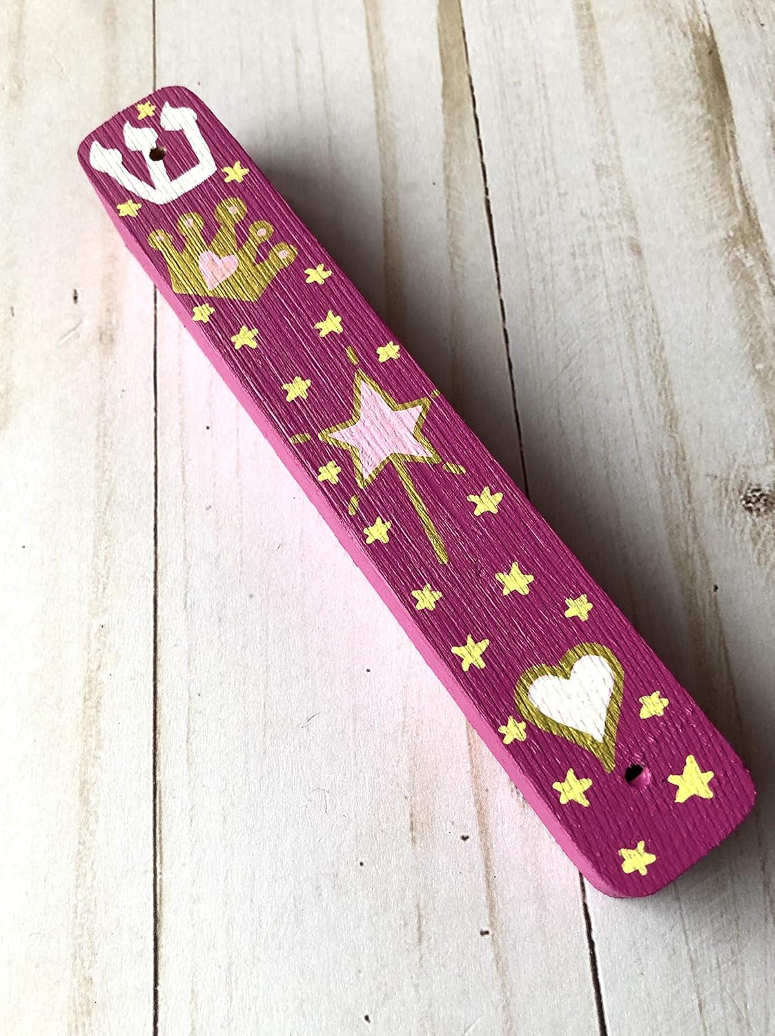 My First Tzedakah Box and Mezuzah Set Princess Design Baby Gift
